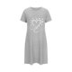 thumbnail image 5 of Camisón corto de talla grande para mujer, camisón de manga corta con estampado de pecho a la moda, camisón para mujer, 5 of 5