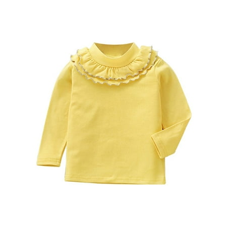 

Maraso Child Kids Girls Long Sleeve Solid Tops