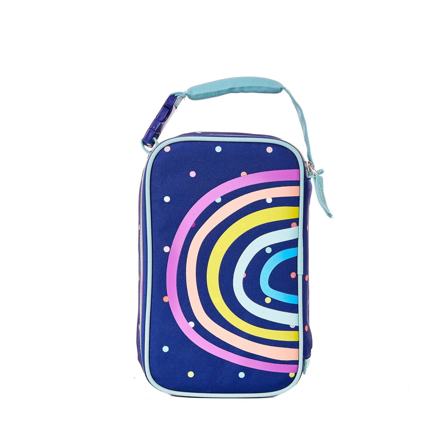 Vertical Insulated Lunch Bag, Rainbow