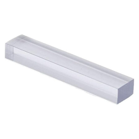 CRL 3/8" x 1/4" x 2" Clear Plastic Setting Blocks - 100 Pack