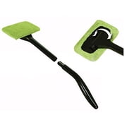 Telebrands Windshield Wonder Microfiber Long Handled Cleaning Tool