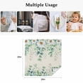 thumbnail image 5 of Cloth Napkins Set of 4 - 20x20 Inches, Green Eucalyptus Leaves Washable Reusable Table Napkins, Spring Daily Flowers Botanical Linen Soft & Absortbent Dining Napkin for Party Wedding Hotel Restaurant, 5 of 8