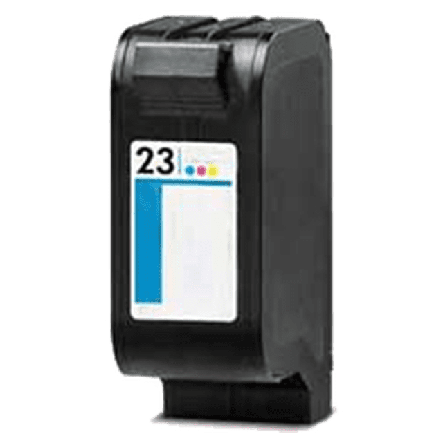 Zoomtoner Cartouche d'Encre / Jet d'Encre Compatible HP OfficeJet R40 HP C1823A (23A) Tricolore