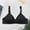 Black, variant on Women's Gathering Anti Sagging Bra, Bras for Women, Seamless Underwear for Women, Jelly Bras for Women