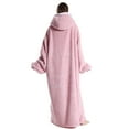 thumbnail image 2 of Oversized Hoodie Sweatshirt Wearable Blanket, Super Soft Warm Comfortable Blanket for Women Men Best Gift with big Pocke, 2 of 4