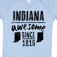 thumbnail image 4 of Inktastic Indiana Awesome Since 1816 Boys or Girls Baby Bodysuit, 4 of 5