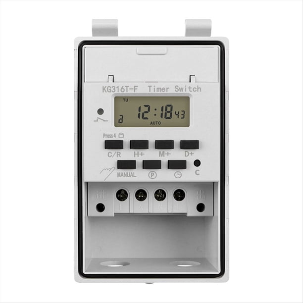 Temporizador digital automático, temporizador programable con relé
