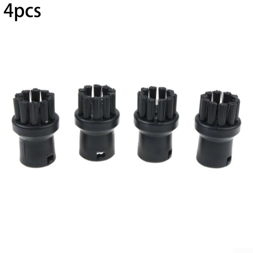Cleaning Brush 4pcs Replacement Part Set Steam Cleaner Round Nozzle New 
