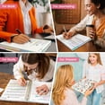 thumbnail image 7 of Large Spiral Lined Notebooks For Work With Removable Dividers & Tabs  8.5"x11" Pretty Hardcover 5 Subject Notebook Journal Women College Ruled Study Office Organization 280 Pages Wildflowers, 7 of 7