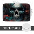 thumbnail image 2 of Kdxio Butterfly Flower Skull,16" x 24", Non-Slip Front Door Mats,Outdoor Welcome Mat Washable, 2 of 9