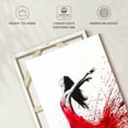 thumbnail image 6 of Elephant Stock Rose Dance Wall Art - Vertical Canvas Wall Art - Hallway Wall Decor - Dance Canvas - White And Red Decor By Ashvin Harrison - 20" x 30", 6 of 8