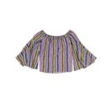 thumbnail image 2 of bar III Womens Striped Off the Shoulder Blouse, Multicoloured, Small, 2 of 2