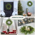 thumbnail image 2 of Plain Christmas Cedar Wreaths for Front Door 20-22 Inches, Real Touch Xmas Pine Winter Wreath for DIY Window Outdoor Outside, Artificial Holiday Farmhouse Wreath for Indoor Decor, 2 of 16