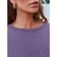 thumbnail image 5 of FUNING  Long Sleeve Shirts for Women Business Casual Tops Fall Fashion Outfits Basic Workout Tees Beach Vacation Clothes 2025, 5 of 6