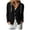 Black, variant on Azrian Women’s Hooded Knit Button Front Cardigan, Long Sleeve Knit Jacket Sizes S-2XL