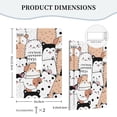 thumbnail image 5 of ZICANCN Outlet Covers Wall Plate, Cartoon Cute Animals Dogs Light Switch Cover Decorative, Duplex Toggle Combo 1-Gang, 5 of 9