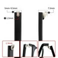 thumbnail image 3 of Convex Tooth Universal Repair Tool Eyeglasses Replacement Leg Spectacle Frame Glasses Arm Eyewear Accessories 6.5MM, 3 of 8