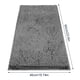 thumbnail image 5 of Wosthever Alfombrilla de baño Absorción de agua Almohadilla de secado rápido Ducha cómoda Alfombra antideslizante Hotel Baño Alfombra de piso Gris Juegos de accesorios de baño Gris oscuro Wosthever HA004438-01, 5 of 6