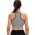 thumbnail image 7 of LELINTA Sports Bra for Women Sexy Cutout Crop Workout Top with Removable Padded Cups Training Yoga Active Bra, 7 of 7