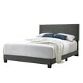 thumbnail image 3 of Royale Upholstered Platform Bed with Nail Trim Headboard, King, 3 of 4