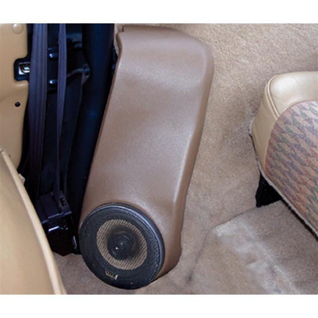 VDP Sound Wedge With Speakers, 97-02 Jeep TJ Wrangler In Black, 53401 - VDP Sound Wedge With Speakers, 97-02 Jeep TJ Wrangler In Black, 53401 -
