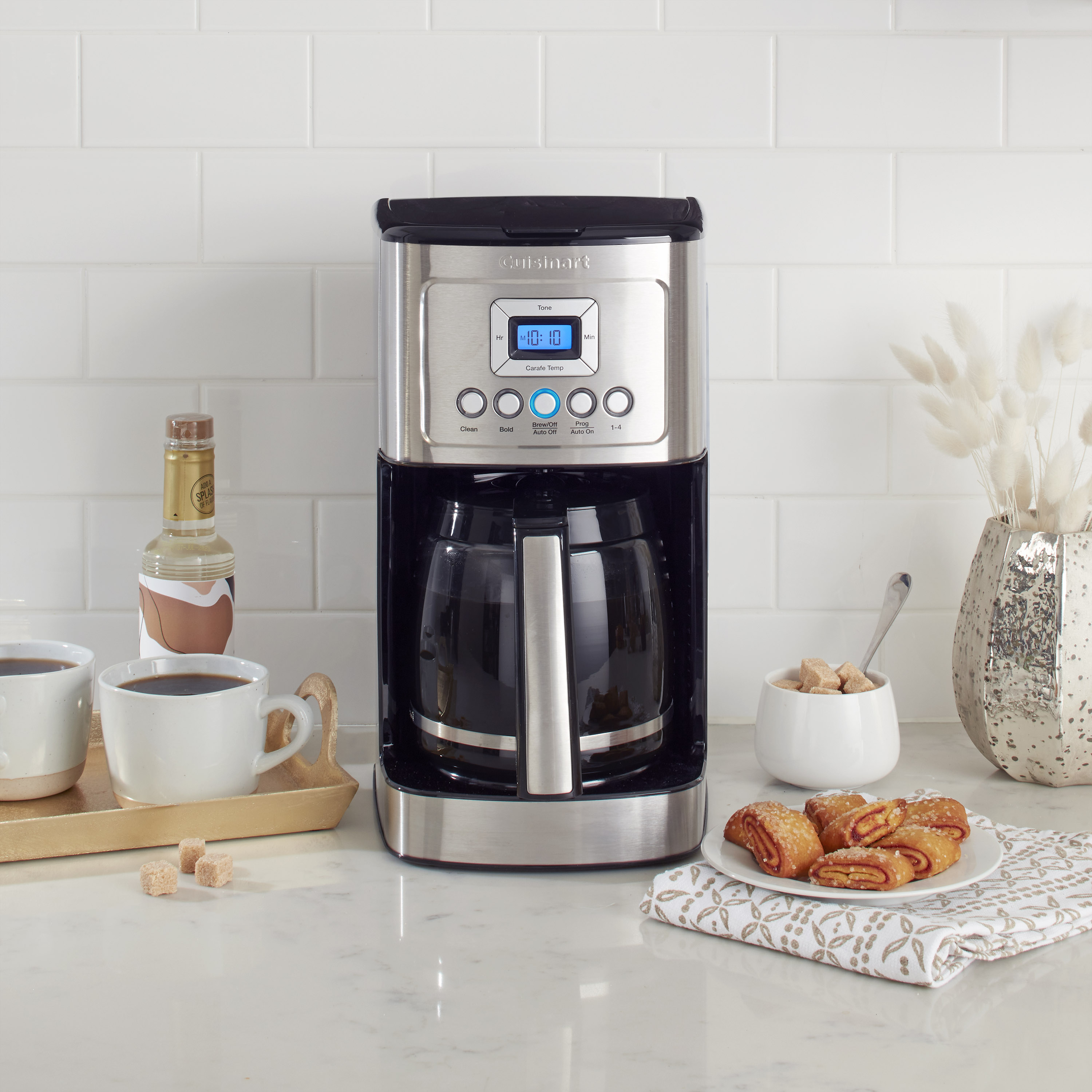 Cuisinart Perfectemp™ 14 Cup Programmable Coffeemaker, Silver - image 4 of 8