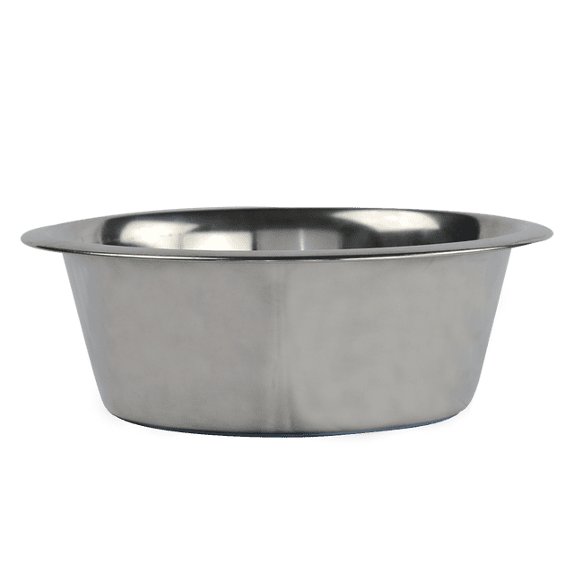 Plato De Acero C/Base Antiderrapante 64 Oz (1.8 Kg) Fancy Pets 1.8 kg