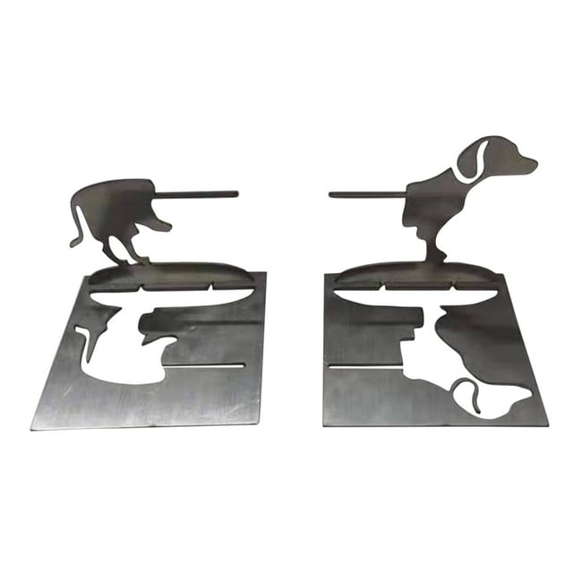 Under 10 Barbecue Grill Barbecue Creative Foldable Stitching Puppy Rack Barbecue Dog Stand Kitchen,Dining & Bar