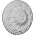 thumbnail image 2 of Ekena Millwork ROS05X05MU 5.87 In. OD X 1.62 In. P Architectural Mullin Rosette, 2 of 11