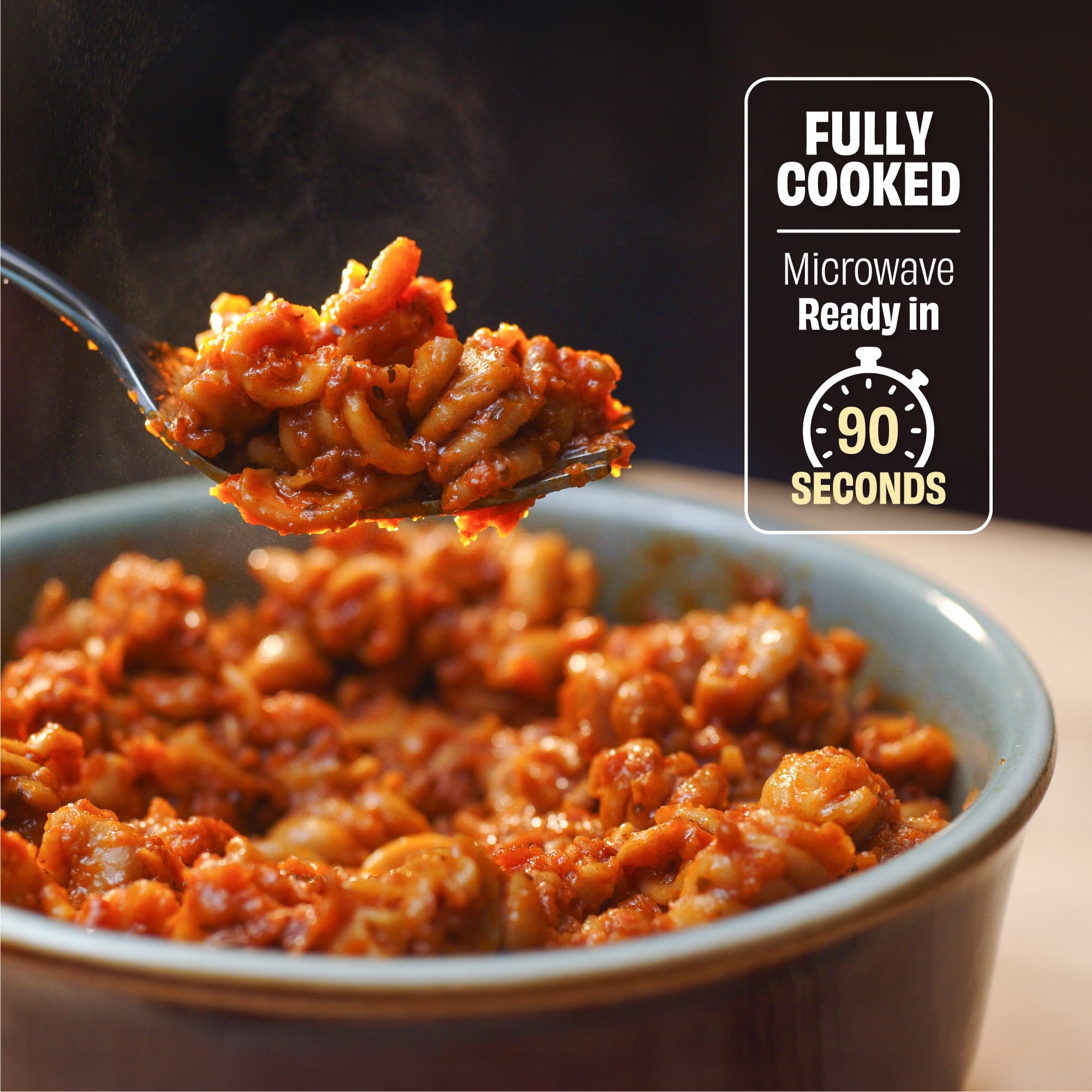 (6 pack) Proper Good Spicy Tomato Pasta, Ready in 90 Seconds, Shelf Stable Meal, 10 oz