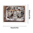 thumbnail image 3 of Etiqueta Adhesiva 200 Uds pegatina adhesiva estética DIY manual de artesanía Material papel para estudiantes DQrwqpou Libre de BPA, 3 of 3