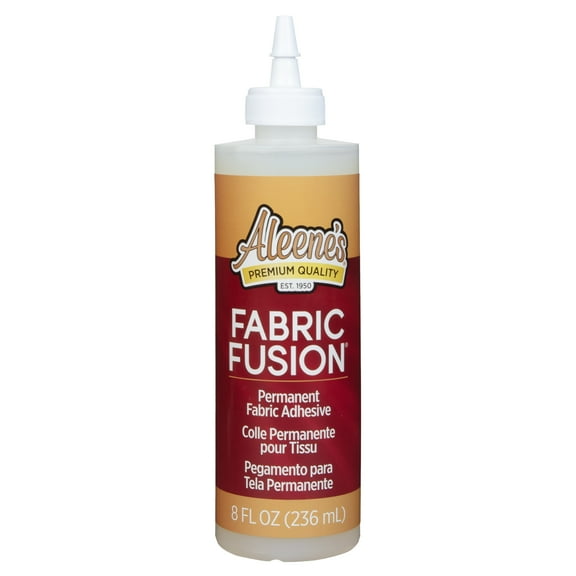 Aleene's Fabric Fusion Permanent Fabric Adhesive Glue 8 fl oz