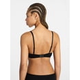 thumbnail image 2 of No Boundaries Cotton Blend Lightly Lined T-Shirt Bra, Women's 34A-40C, 2 of 6