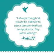 o.b. Tampons No Applicator, Unscented - 40ct (18ct Regular/12ct Super/10ct Super Plus)
