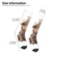thumbnail image 2 of Fotbe C Calcetas Divertidas Estampadas para Hombre y Mujer, Calcetas de Algodón hasta la Rodilla para Caminar, Correr, Enfermería y Embarazo, 2 of 6