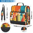 thumbnail image 2 of FORMRS Zipper Binder with Shoulder Strap 2-inch Ring 500 Sheet Capacity File Bag, Colorful Cocktails, 2 of 5