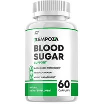Zempoza Blood Support Capsules - Zempoza Naural Dietary Supplement, Zempoza Sugar Support Capsules, Zempoza Pills, Zampoza, Zempoza Reviews (60 Capsules)
