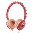 thumbnail image 2 of lionlar Kids Wired Headphones Over Ear Lightweight Portable for Child Red, 2 of 8