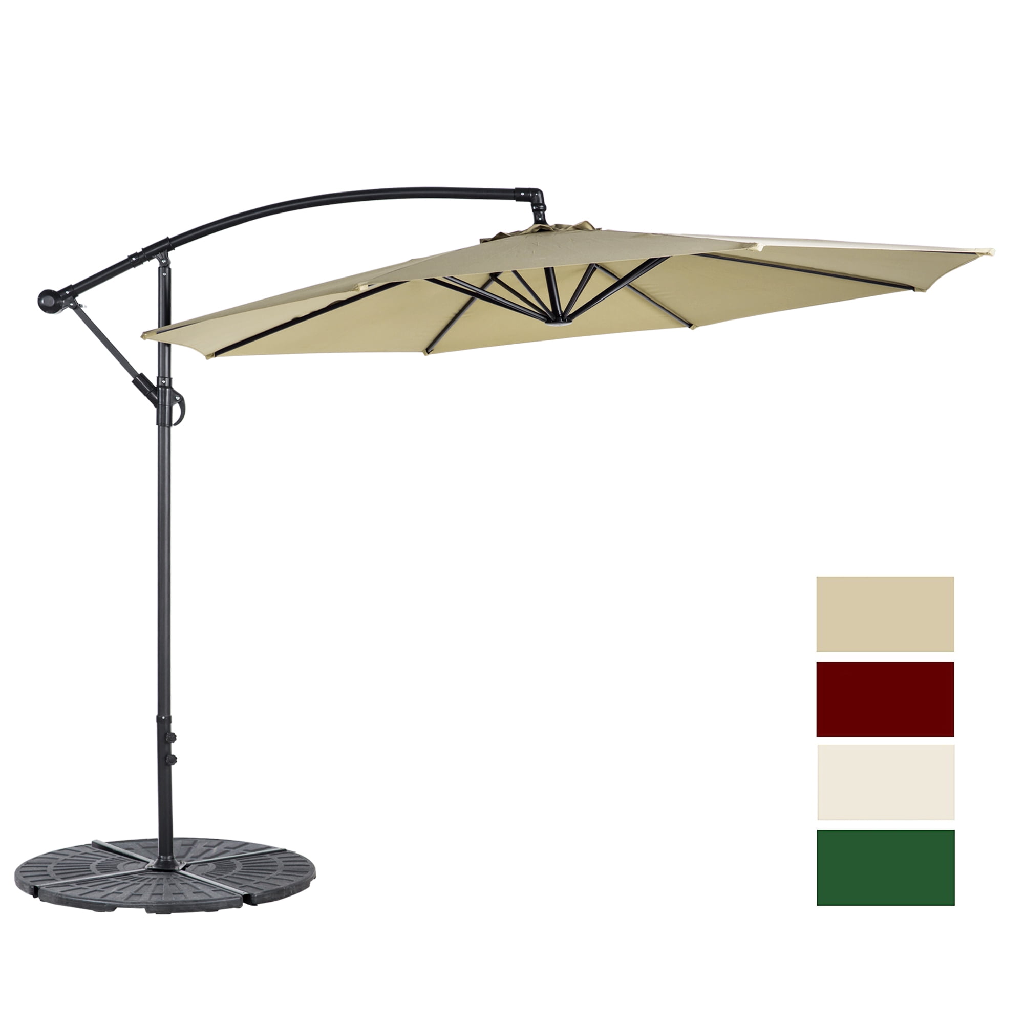 Cloud Mountain 10-ft. Offset Beach Patio Umbrella by Cloud Mountain