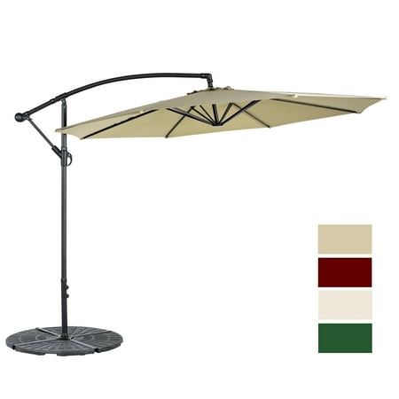 Cloud Mountain 10 Ft Cantilever Patio Umbrella Cantilever Offset