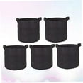 thumbnail image 4 of Phenofice 5Ud Maceta Bolsa Para Plantas Fieltro Con Doble Asa Para Fácil Transporte, 4 of 8