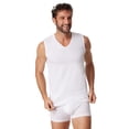 thumbnail image 2 of SCHIESSER Tanktop para Hombre 2-Pack - Serie "95/5", Cuello en V, S-XXL Blanco M (Medium), 2 of 3