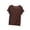 Coffee-Summer Tops, variant on FNFYFH Womens Modal Soft Crewneck Short Sleeve T Shirts Summer Casual Basic Tops Tees
