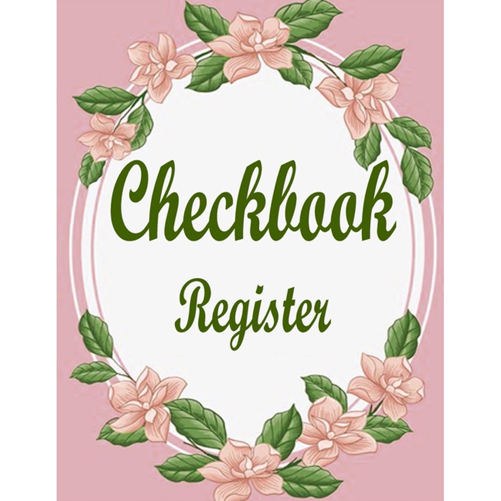 Checkbook Register Large Print, Simple Checkbook Register Check