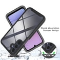 thumbnail image 5 of Galaxy A17 5G Case with Built in Screen Protector,Dteck Full-Body Shockproof Rubber Hybrid Protection Crystal Clear PC Back Protective Phone Case Cover for Samsung Galaxy A17 5G,Black, 5 of 5