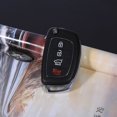 thumbnail image 3 of Garosa 4 Buttons Remote Key Case Fob Flip Key Shell Fit for Hyundai ix45 Santa Fe  , Key Shell Case, Remote Key Case, 3 of 8