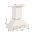thumbnail image 7 of ZLINE 321GG-RS-30-400  Wall Range Hood, 7 of 7