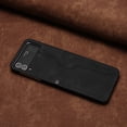 thumbnail image 4 of Designed for Samsung Galaxy Z Flip 4 Case, Classic Flip Folio Cover with PU Leather Phone Case for Samsung Galaxy Z Flip 4, Black, 4 of 4