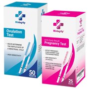 Combo Pack Early Pregnancy and Ovulation Tests LH Kit, Rapid Test, Accurate Results