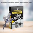 thumbnail image 3 of Original heavy-duty portable door lock - stainless steel security equipment, enhanced safety - suitable for home, travel, hotel, apartment - includes silicone protective cap (1, black), 3 of 4